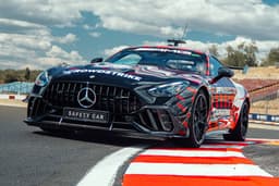 Mercedes-AMG GT 63 Pro F1 safety car on track