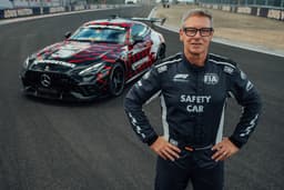 Mercedes-AMG GT 63 Pro F1 safety car on track