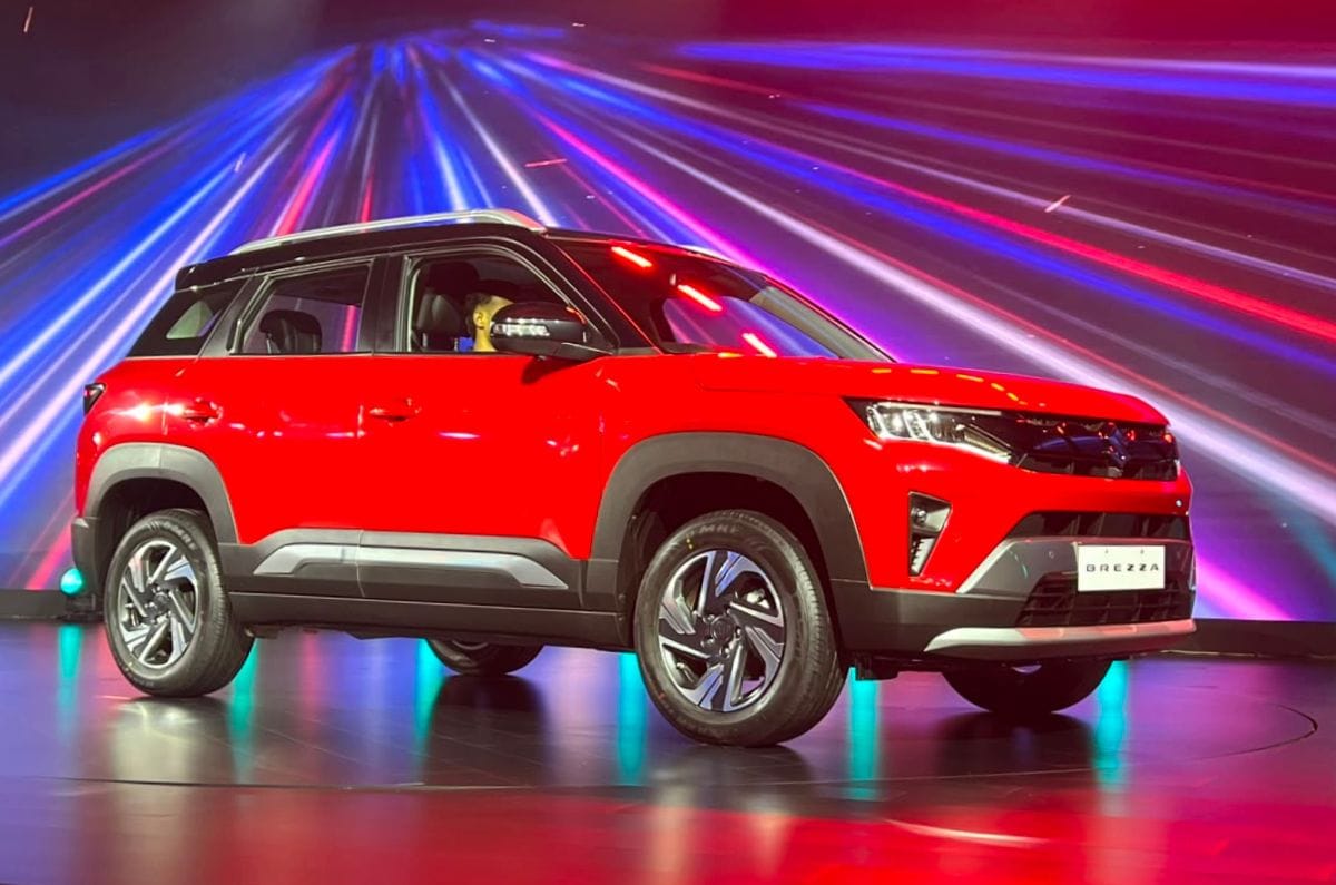 2026 Maruti Suzuki Brezza front quarter