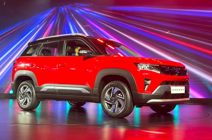 2026 Maruti Suzuki Brezza front quarter