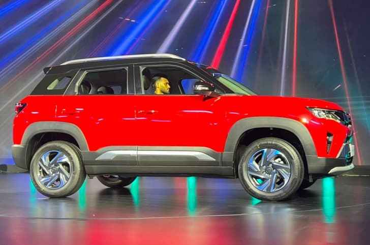 2026 Maruti Suzuki Brezza side profile