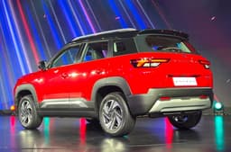2026 Maruti Suzuki Brezza rear quarter 