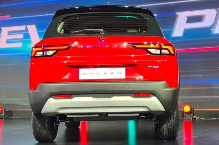 2026 Maruti Suzuki Brezza rear