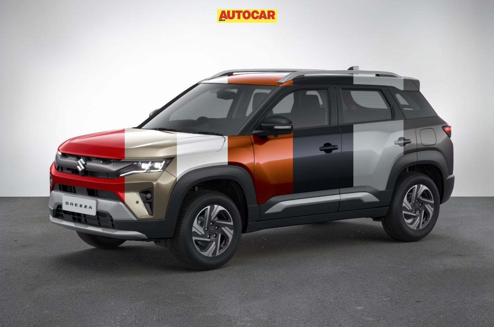 2026 Maruti Brezza all colours