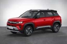 2026 Maruti Brezza Sizzling Red with Bluish Black Roof