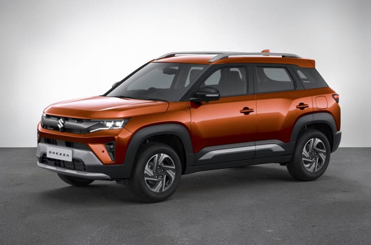 2026 Maruti Brezza Vivacious Orange