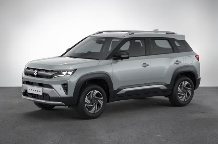 2026 Maruti Brezza Splendid Silver