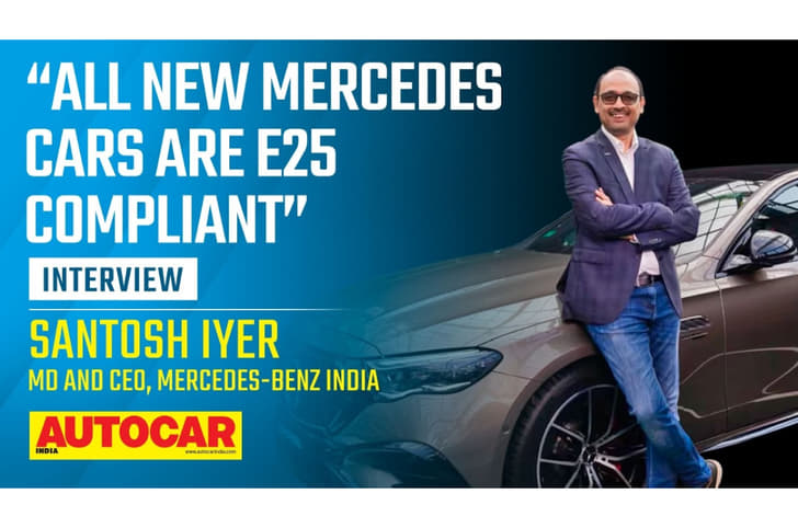 Santosh Iyer - MD & CEO, Mercedes-Benz India interview video Mercedes-Benz