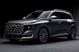 Audi SQ9 front quarter static image