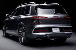 Audi SQ9 rear quarter static image