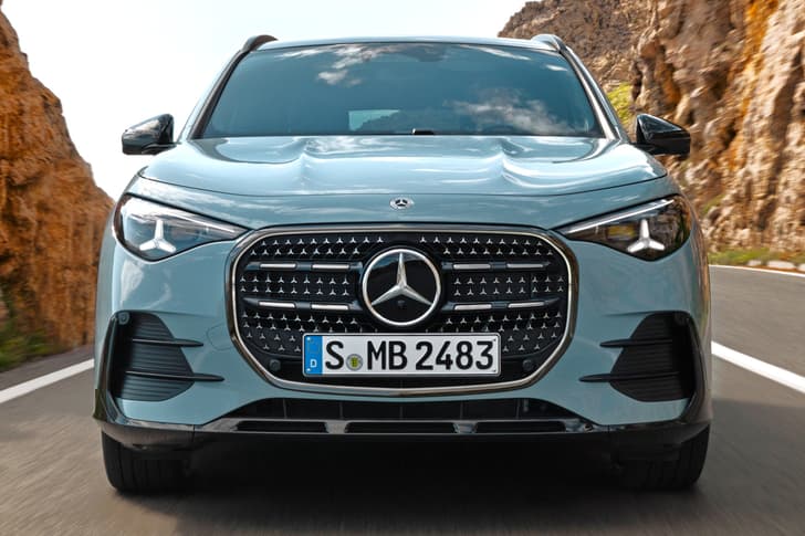 2026 mercedes gla on road