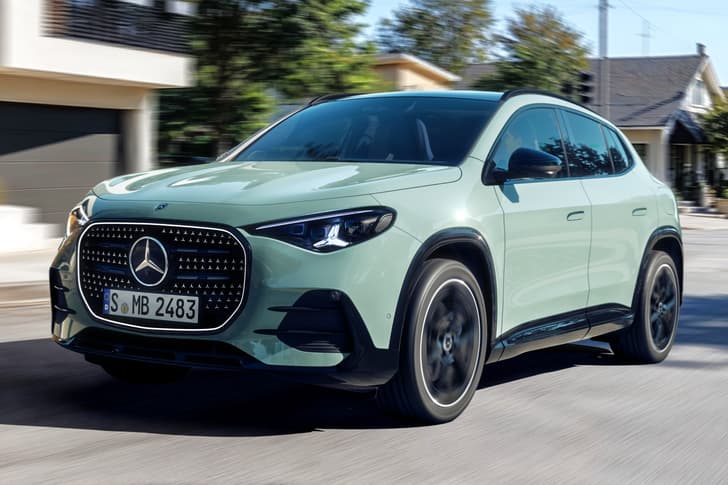 2026 mercedes gla on road