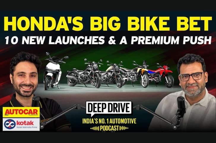 Deep Drive Podcast: Decoding Honda 2-Wheelers' premium strategy for India