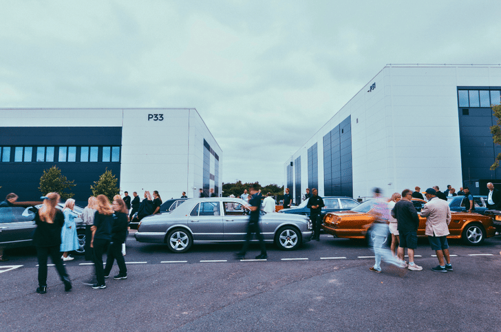 Bentley customers at Crewe