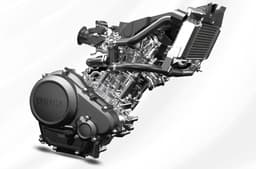 Yamaha R15 V4 MotoGP Edition engine