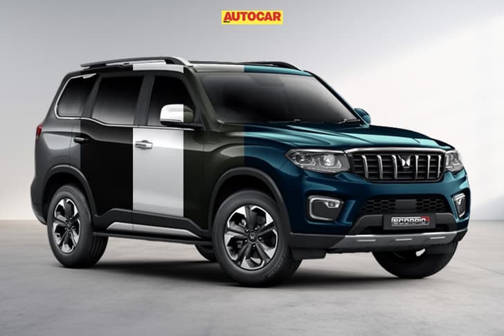 Mahindra Scorpio N colours
