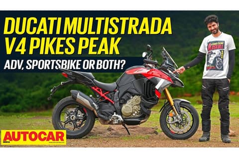 Ducati Multistrada V4 Pikes Peak video review