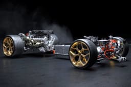 Lamborghini Revuelto Miura 60 Homage engine