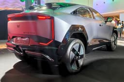 Mahindra BE 6 Sporteq rear quarter static
