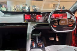 Mahindra BE 6 Formula E Freedom Edition dashboard