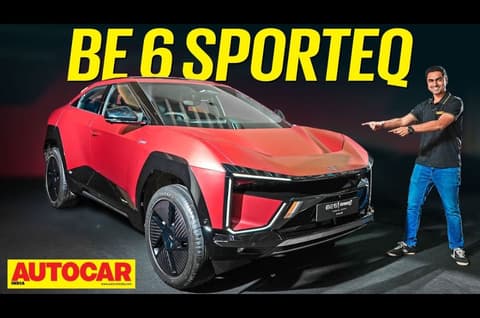 Mahindra BE 6 Sporteq walkaround video
