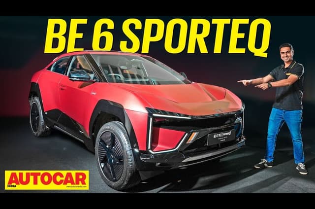 Mahindra BE 6 Sporteq walkaround video