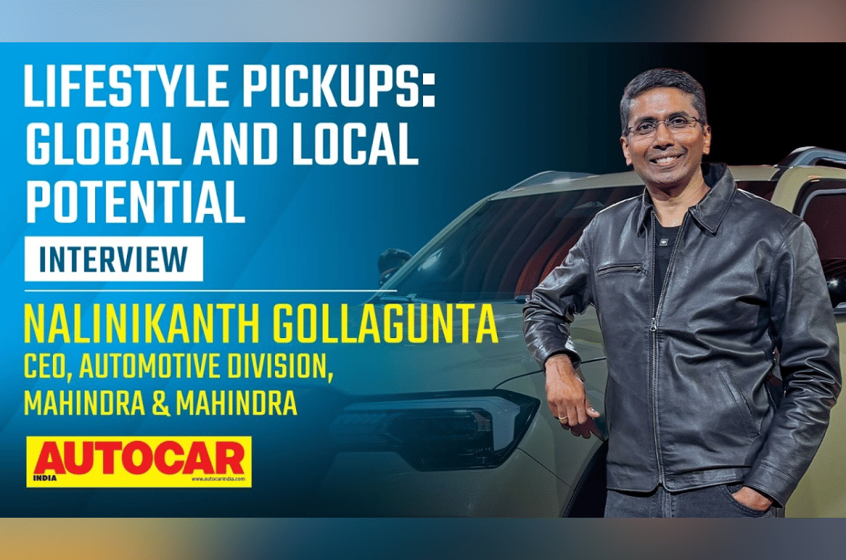 Mahindra's Nalinikanth Gollagunta on the Mahindra Scorpio Lifestyler