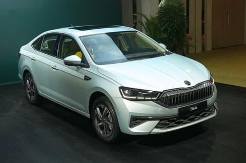 Skoda Slavia facelift image gallery