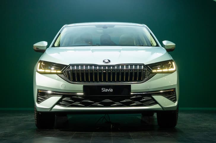 Skoda Slavia Facelift Front