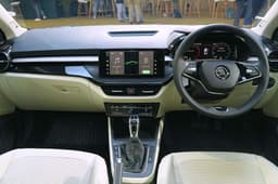 Skoda Slavia Facelift dashboard