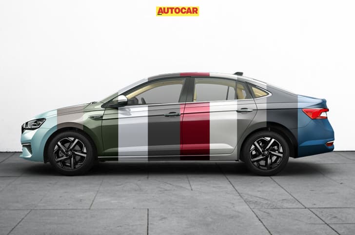 Skoda Slavia facelift all colours