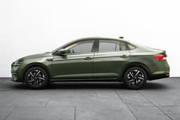Skoda Slavia facelift Shimla Green 