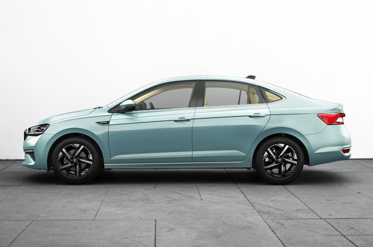 Skoda Slavia facelift Arctic Silver