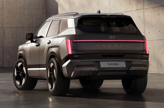 2027 Hyundai Tucson rear quarter