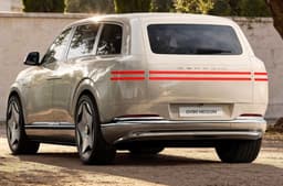Genesis GV90 rear quarter static