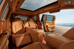 Genesis GV90 rear seats