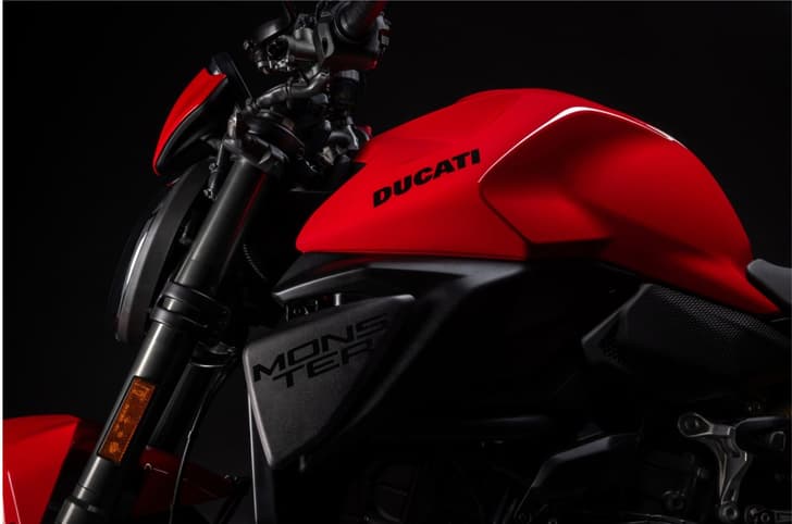 Ducati Monster V2 fuel tank