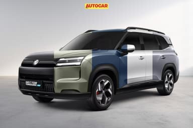MG Hector Tomahawk EV colours gallery