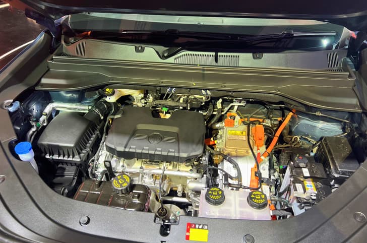 MG Hector Tomahawk PHEV powertrain