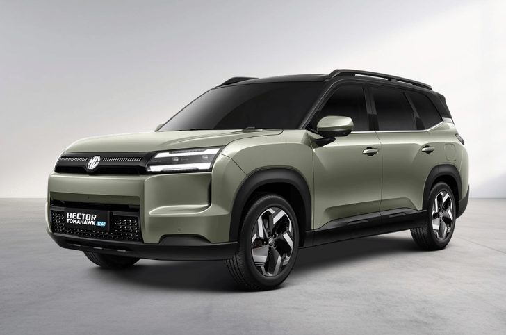 MG Hector Tomahawk EV