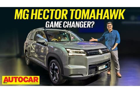 MG Hector Tomahawk walkaround video