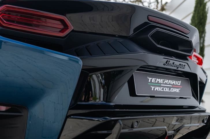 Lamborghini Temerario Tricolore rear