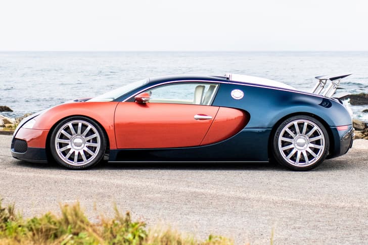 Bugatti Veyron La Maison Pur Sang 20 Years on coast