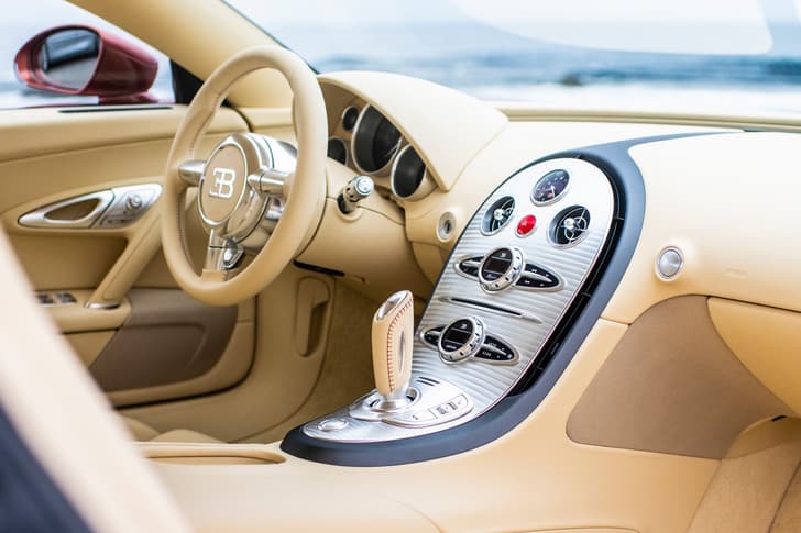 Bugatti Veyron La Maison Pur Sang 20 Years on coast