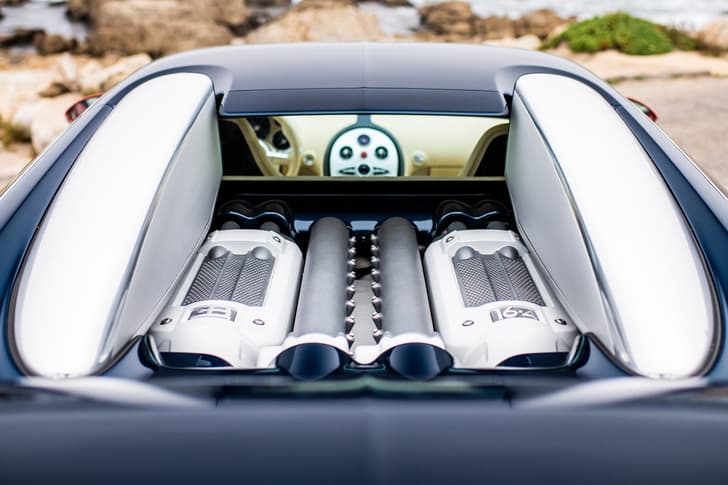 Bugatti Veyron La Maison Pur Sang 20 Years on coast