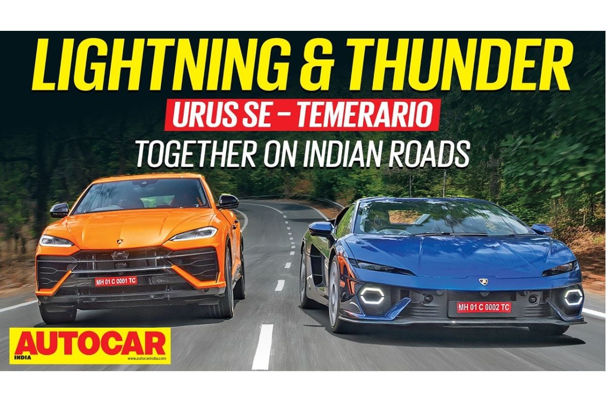 Lamborghini Temerario, Urus SE driven in India