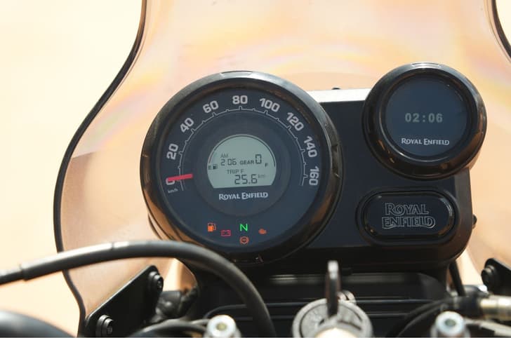 Royal Enfield Himalayan 440 dash