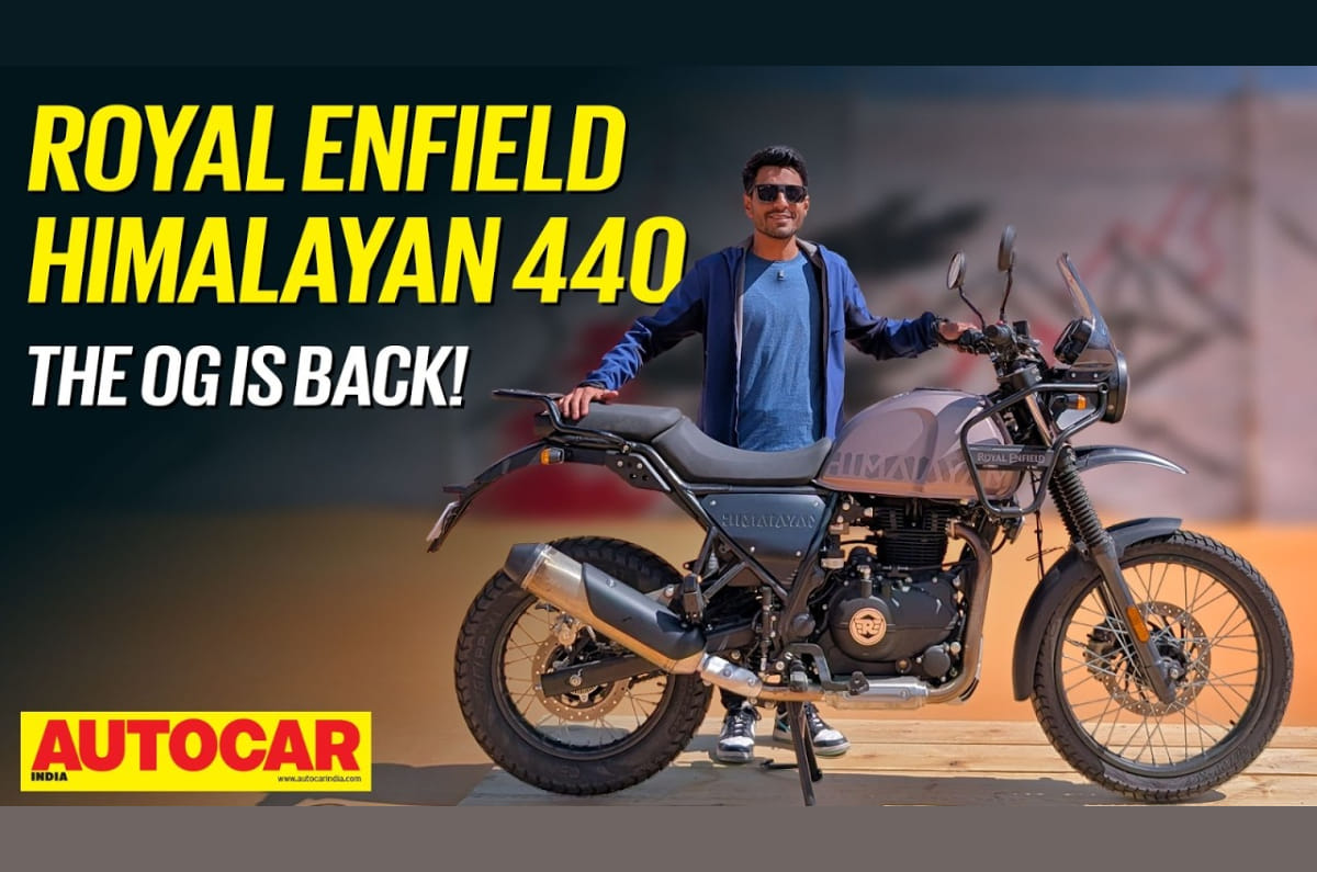 Royal Enfield Himalayan 440 First Look video