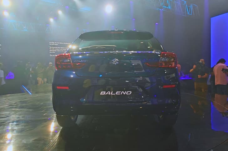 2026 Maruti Baleno facelift rear static