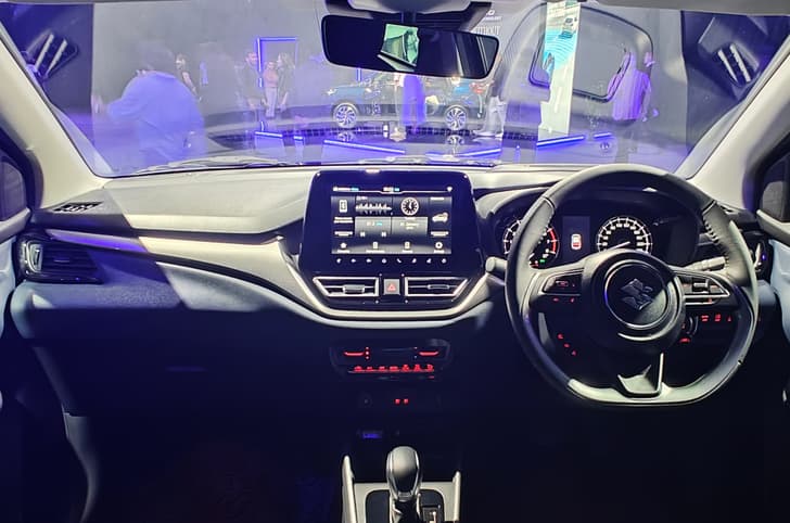 2026 Maruti Baleno facelift dashboard